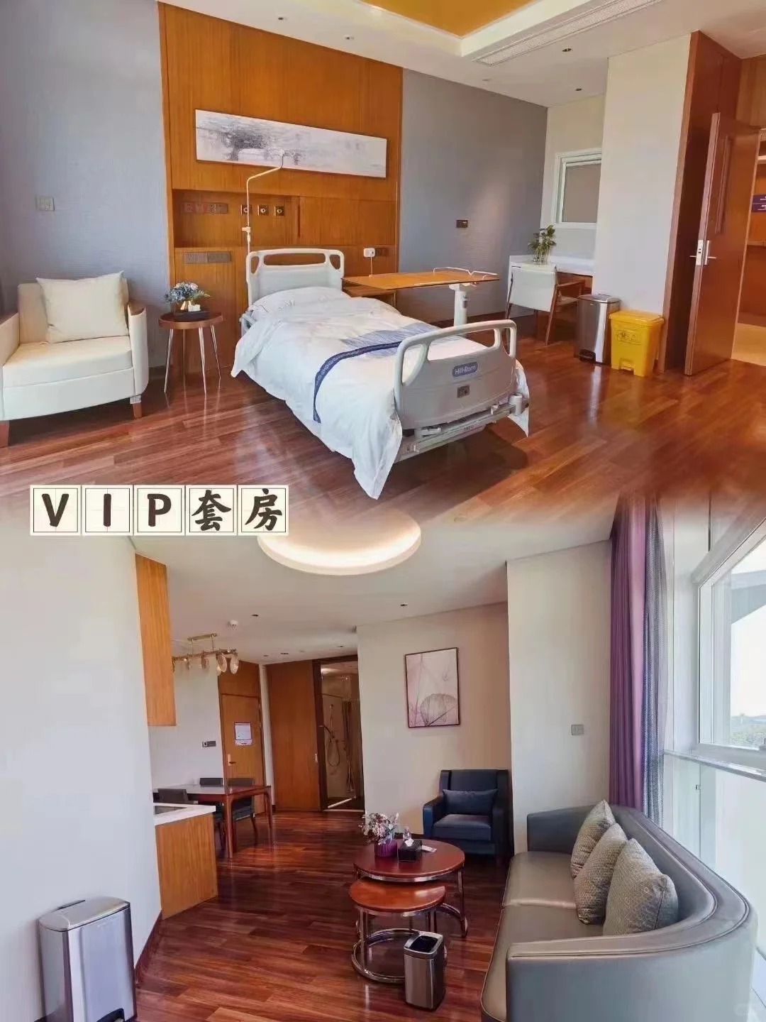 VIP suite overview showing bedroom and lounge at GCCC