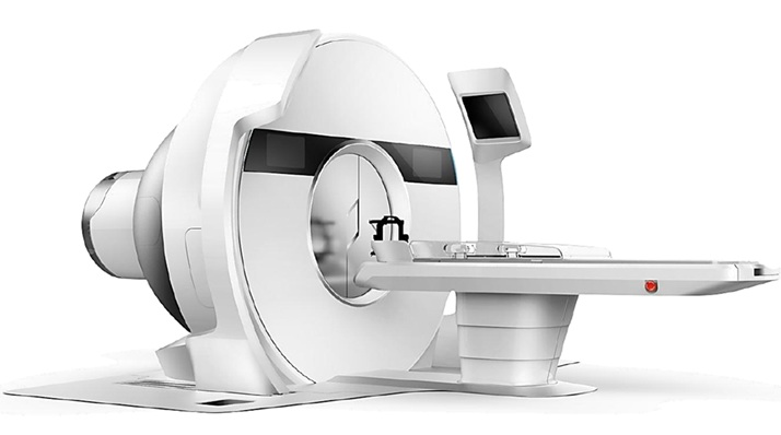 Gamma Knife radiosurgery system at Guangzhou Concord Cancer Center — a multi-source cobalt-60 stereotactic radiosurgery platform capable of sub-millimeter precision